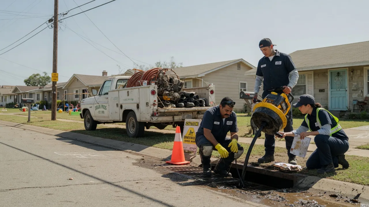 Drain Cleaning in Bardwell, TX near me